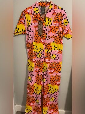 Nooworks Micotti Cat Coveralls Jumpsuit 2X NWT